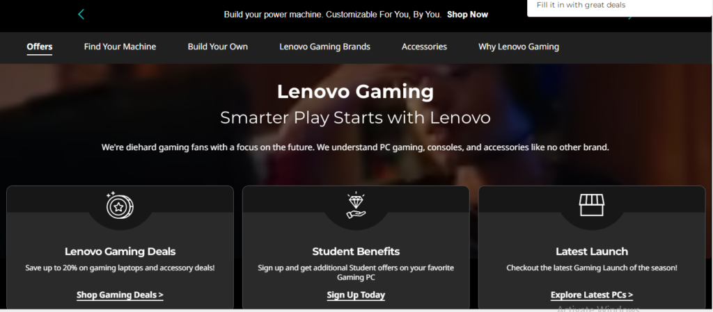 Lenovo Best Computer Gaming